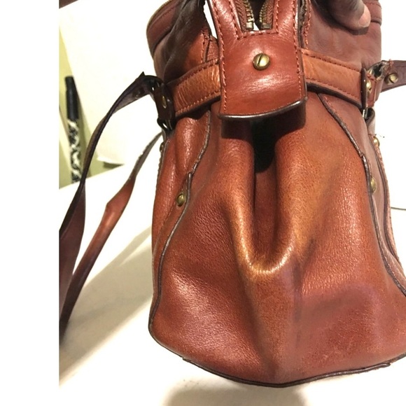 Cole haan Brown Leather Tote Bag - Picture 4 of 8